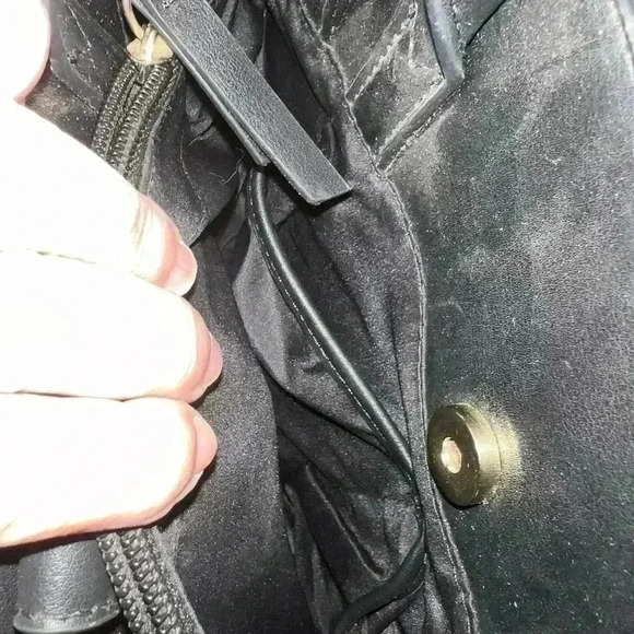 Nine West Black Bow Handbag - Picture 3 of 11